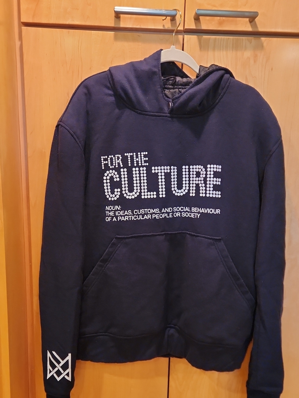 Source Unknown Navy 'For The Culture' Graphic Hoodie